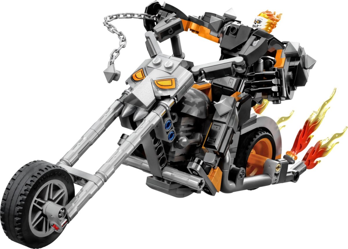 LEGO® Super Heroes - Ghost Rider - mech and motorbike